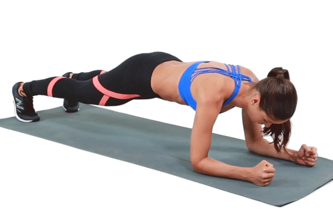 Forearm Plank hiit workout