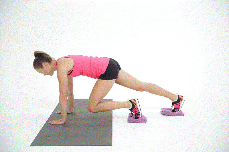 Mountain Climbers bài tập hiit giảm mỡ bụng
