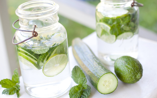 Detox dưa chuột thức uống detox