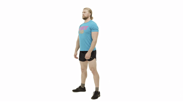 động tác squat bodyweight