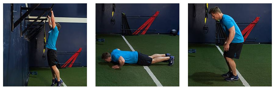 Burpee Pull-up burpee pull up
