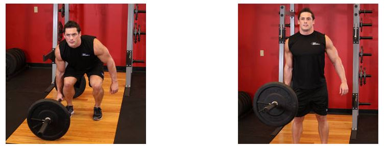 One-Arm Side Deadlift one arm side deadlift