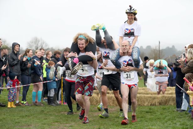 Cõng vợ wife carrying