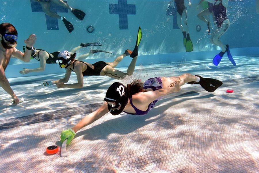 Khúc côn cầu dưới nước underwater hockey