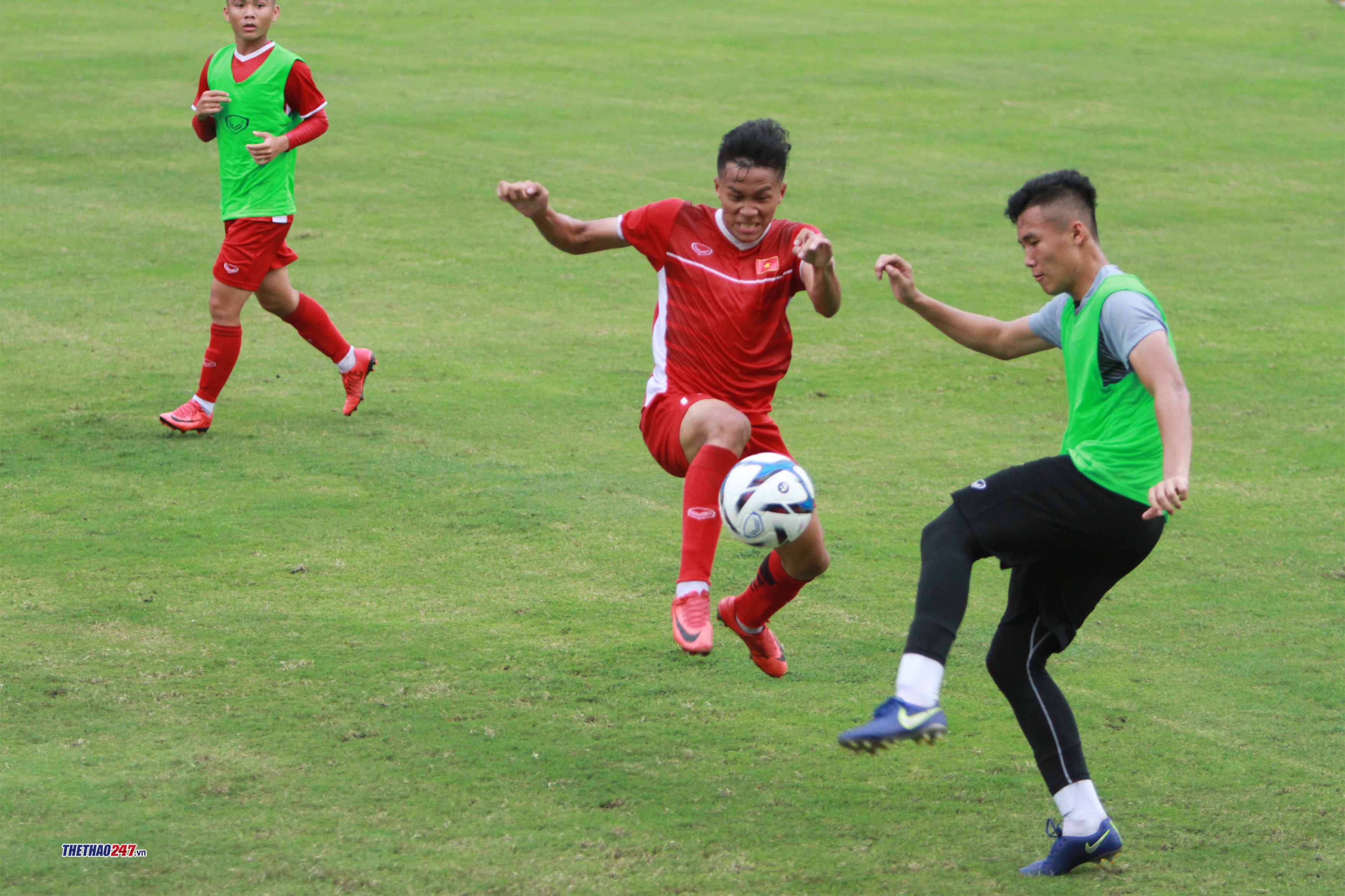 Trực tiếp U19 Việt Nam vs U19 Qatar lúc 23h00 ngày 16/9. Ảnh: Ngọc Bảo truc-tiep-u19-vn-vs-u19-qatar