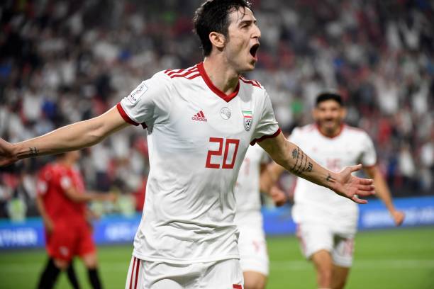 Sardar Azmoun, tiền đạo chủ lực của Iran chơi cực hay ở World Cup 2018 cũng 'góp vui' bằng bàn thắng nâng tỷ số lên 4-0 sardar