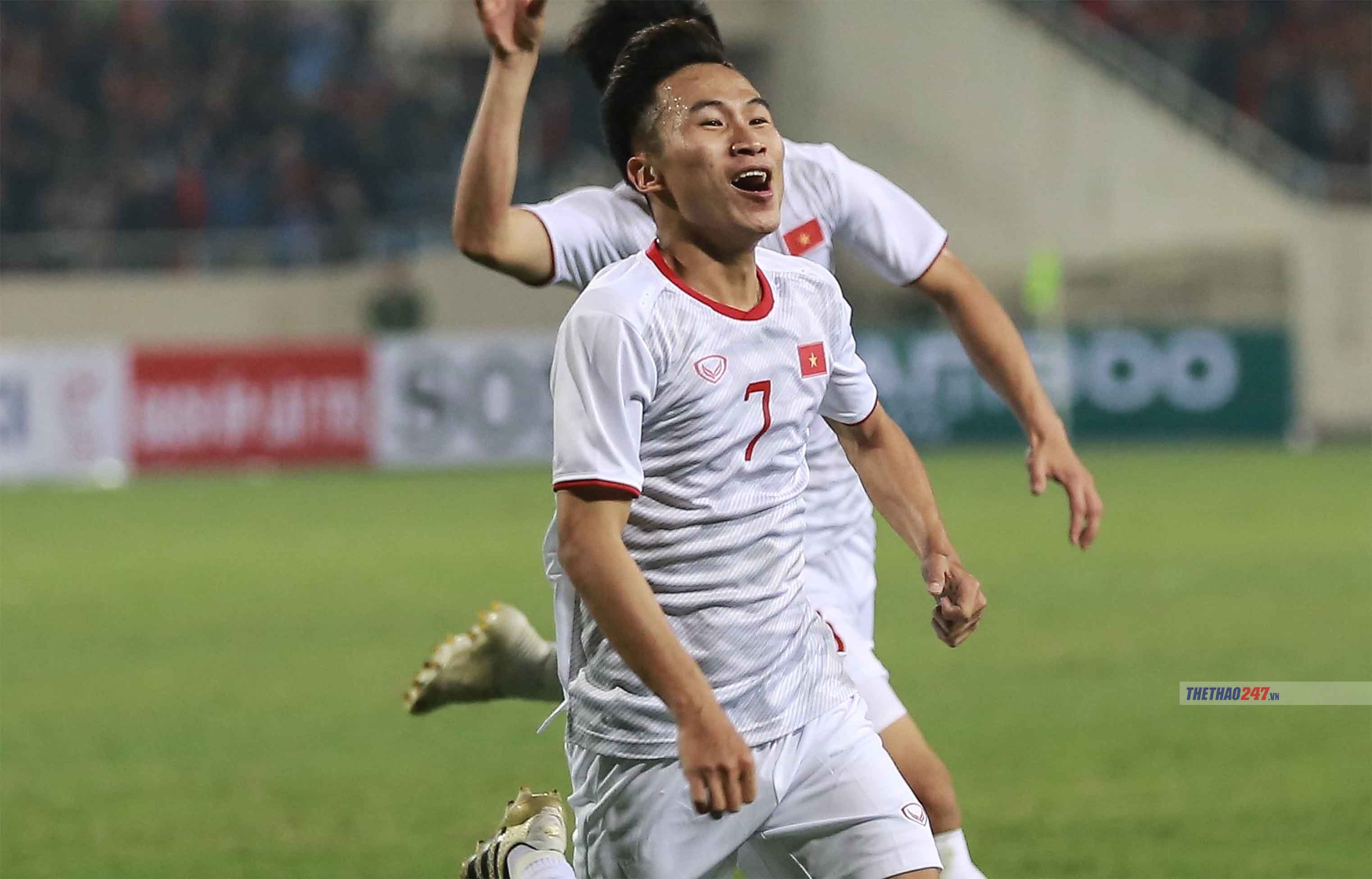 Triệu Việt Hưng - ngôi sao thầm lặng nơi tuyến giữa của U23 Việt Nam. Ảnh: Ngọc Bảo/Thethao247.vn trieu viet hung