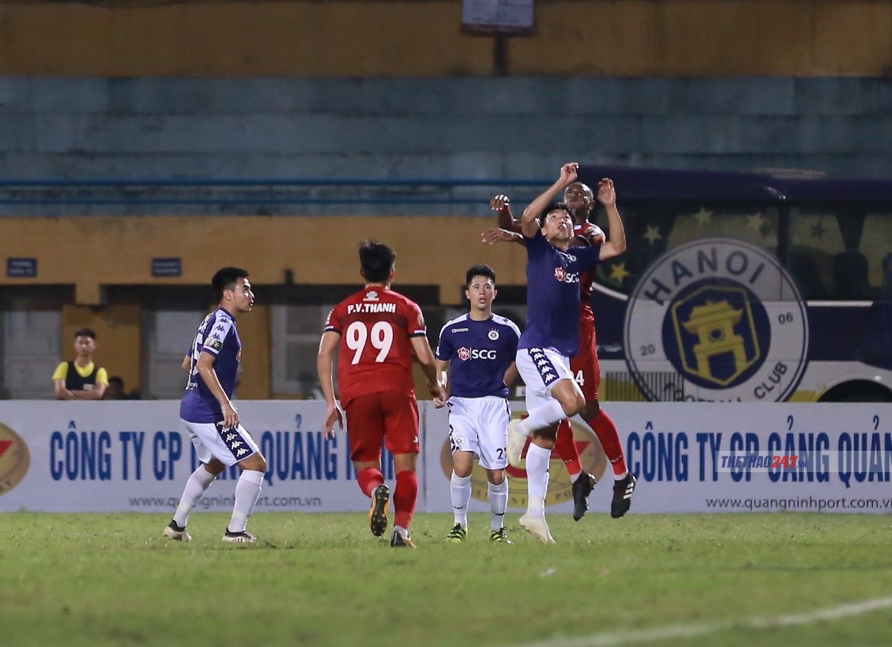 CLB Hà Nội sẽ chắc chắn đi tiếp nếu thắng Tampines Rovers. Ảnh: Ngọc Bảo/Thethao247.vn ha noi FC