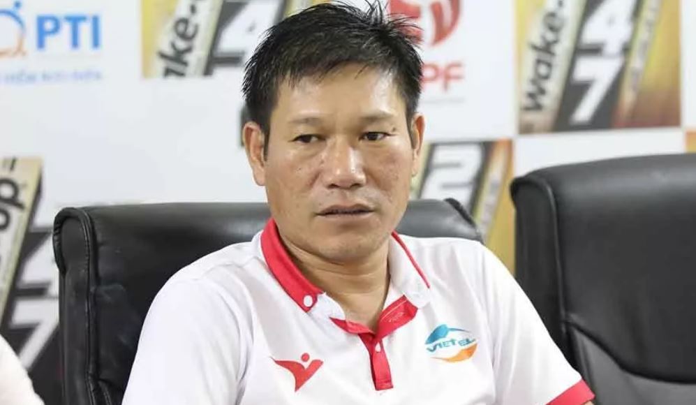 HLV Nguyễn Hải Biên của Viettel. nguyen hai bien