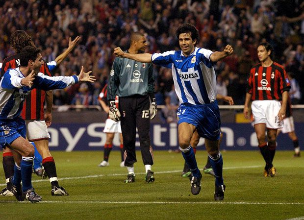 Đêm điên rồ tại Riazor Champions League , lội ngược dòng , lội ngược dòng lịch sử , Real , Barca , Liverpool , Chelsea , Milan , PSG