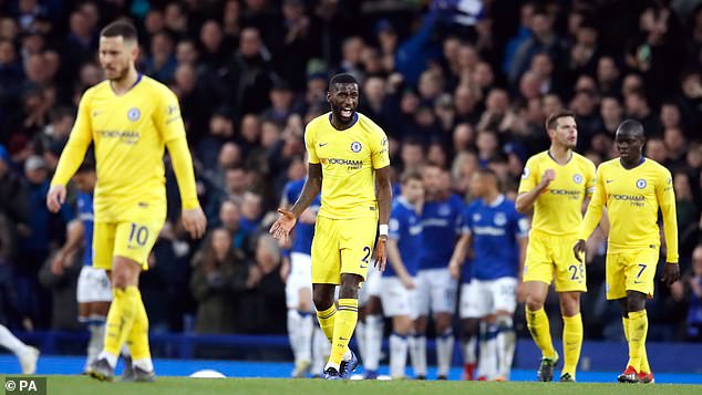 Chelsea thường xuyên thể hiện bộ mặt trái ngược trong hiệp 2 Everton vs Chelsea, Sarri, Chelsea, Champions League, Sarri thất vọng, Sarri phát biểu
