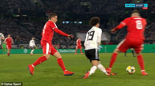 Cận cảnh pha chấn thương ghê rợn của Sane Vòng loại Euro 2020, Euro 2020, lịch thi đấu Euro 2020, ltd Euro 2020, tập trung đội tuyển quốc gia, danh sách đội tuyển Đức
