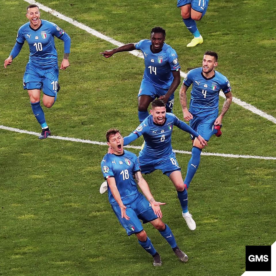 Đội tuyển Ý trẻ trung dưới bàn tay Mancini Italia, Italy, đội tuyển Ý, đội tuyển Italy, Euro 2020, vòng loại Euro 2020