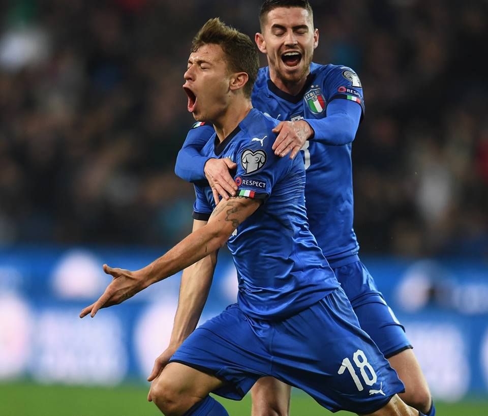Barella mở tỉ số cho Italia ngay phút thứ 7 Italia vs Phần Lan, trực tiếp Italia vs Phần Lan, link trực tiếp Italia vs Phần Lan, Italia, Phần Lan