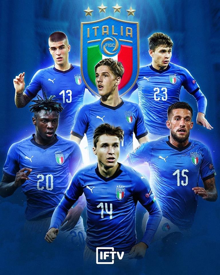 Một lứa kế cận tài năng của Italia Italia, Italy, đội tuyển Ý, đội tuyển Italy, Euro 2020, vòng loại Euro 2020