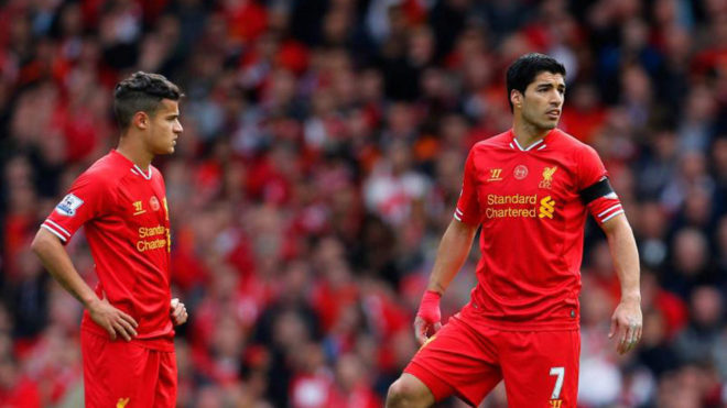 Coutinho và Suarez trong màu áo Liverpool Champions League, bán kết Champions League, bán kết C1, Barcelona vs Liverpool, Tottenham vs Ajax