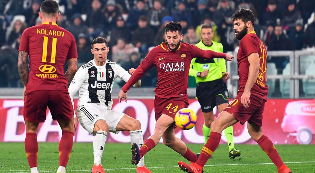 Ronaldo im tiếng, Juve nhận thất bại trước Roma Kết quả Roma vs Juventus, tỉ số Roma vs Juventus, video bàn thắng Roma vs Juventus, Roma, Juventus