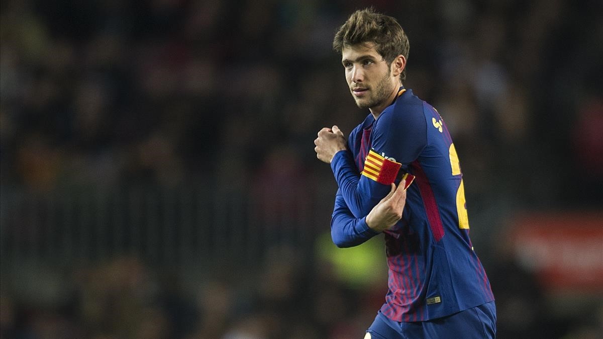 Sergi dần khẳng định tên tuổi ở vị trí hậu vệ phải Chuyển nhượng Barca, tin chuyển nhượng, chuyển nhượng hôm nay, La liga, cup c1, champions league