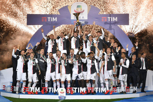 Juventus ăn chờ ăn mừng trên sân nhà Juventus, juventus vs atalanta, serie a, serie a vòng 37, ronaldo, cup c1, barzagli, max allegri, buffon, ramsey