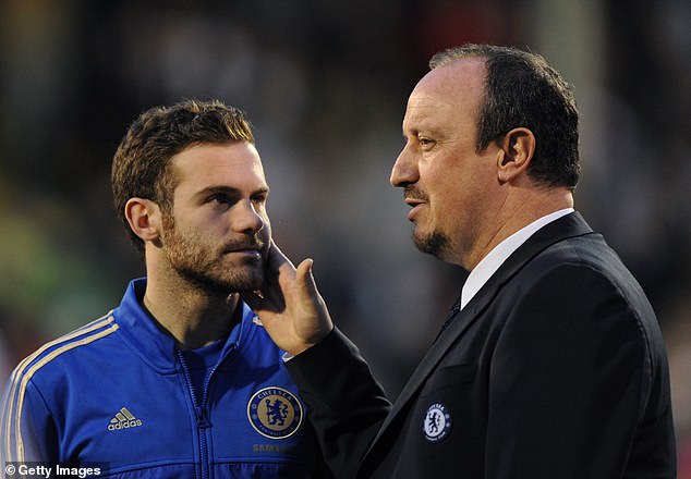 Benitez từng dẫn dắt Mata thời còn ở Chelsea tin chuyển nhượng, chuyển nhượng, chuyển nhượng M.U, chuyển nhượng Barca, premier league, copa america