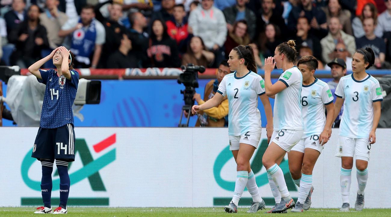 Nhật Bản bỏ lỡ cơ hội giành điểm trước đội yếu nhất bảng kết quả argentina vs nhật bản, trực tiếp argentina vs nhật bản, video bàn thắng argentina vs nhật bản, argentina, nhật bản, women world cup