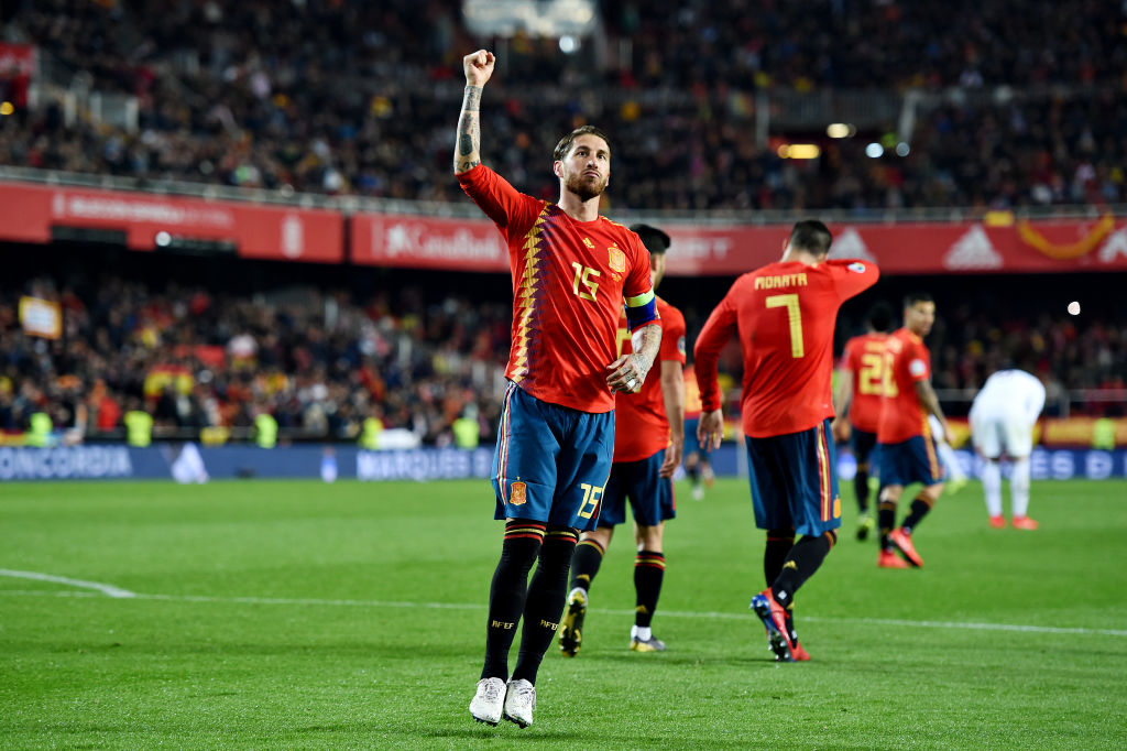Ramos tiếp tục là người mở tỉ số cho Tây Ban Nha kết quả tây ban nha vs thụy điển, trực tiếp tây ban nha vs thụy điển, video bàn thắng tây ban nha vs thụy điển, vòng loại euro 2020, tây ban nha, thụy điển