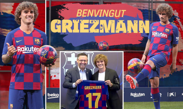Griezmann nhận số áo 17 griezmann, tân binh barca, số áo griezmann, chuyển nhượng barca, tin chuyển nhượng, chuyển nhượng hè