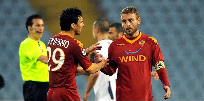 Burdisso thời còn chung màu áo Roma với De Rossi tin chuyển nhượng, chuyển nhượng hè, chuyển nhượng, cập nhật chuyển nhượng hè, huyền thoại roma, de rossi, as roma, boca junior