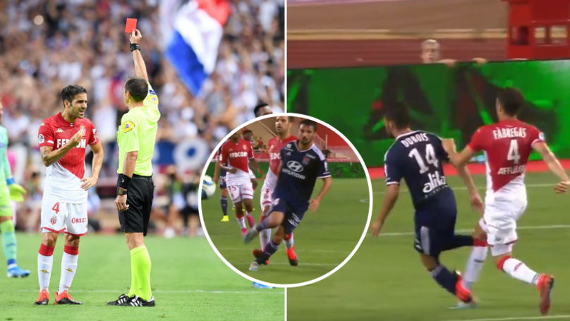VAR giúp trọng tài dứt khoát hơn trong chiếc thẻ đỏ của Fabregas VAR, Liverpool vs Norwich, Premier League, ngoại hạng Anh, Ligue 1, kết quả Liverpool vs Norwich, Monaco vs Lyon