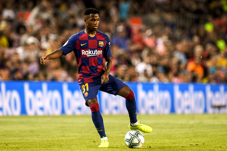Ansu Fati đi vào lịch sử Barca ở tuổi 16 - Ảnh: Twitter https://thethao247.vn/72-truc-tiep-barca-vs-bilbao-2h00-ngay-17-8-d186275.html