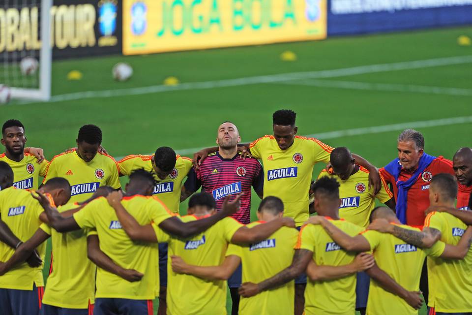 Colombia cũng chung sân tập với Brazil nhưng ở khung giờ khác - Ảnh: Miamiherald giao hữu quốc tế, vòng loại world cup, vòng loại euro, brazil, neymar, tin chuyển nhượng, chuyển nhượng Barca