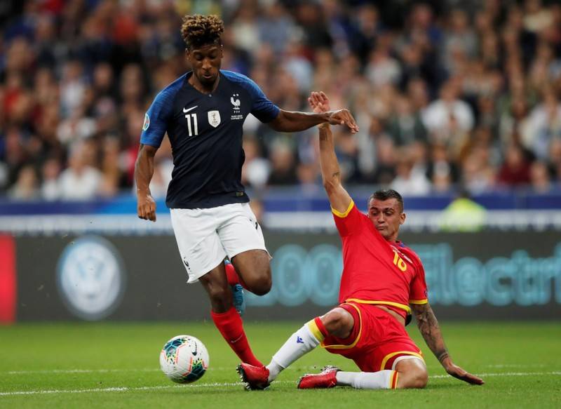 Coman mở tỉ số cho Pháp - Ảnh: The Star Kết quả Pháp vs Andorra, Pháp vs Andorra, kết quả vòng loại EURO 2020