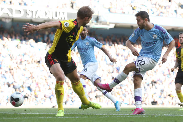 Bernardo Silva thi đấu chói sáng trong trận gặp Watford - Ảnh: Getty kết quả man city vs watford, man city vs watford, kết quả ngoại hạng anh, ronaldo, juventus