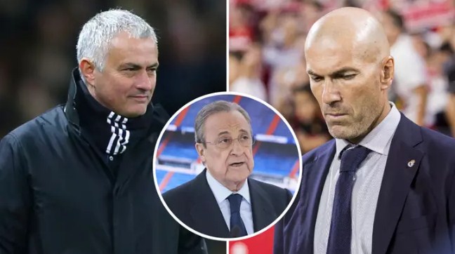 Chủ tịch Perez nhắm Mourinho thay Zidane - Ảnh: TalkSport La Liga, Real Madrid, Mourinho, Zidane, Real Madrid vs Mallorca, BXH La Liga, HLV mới của Real