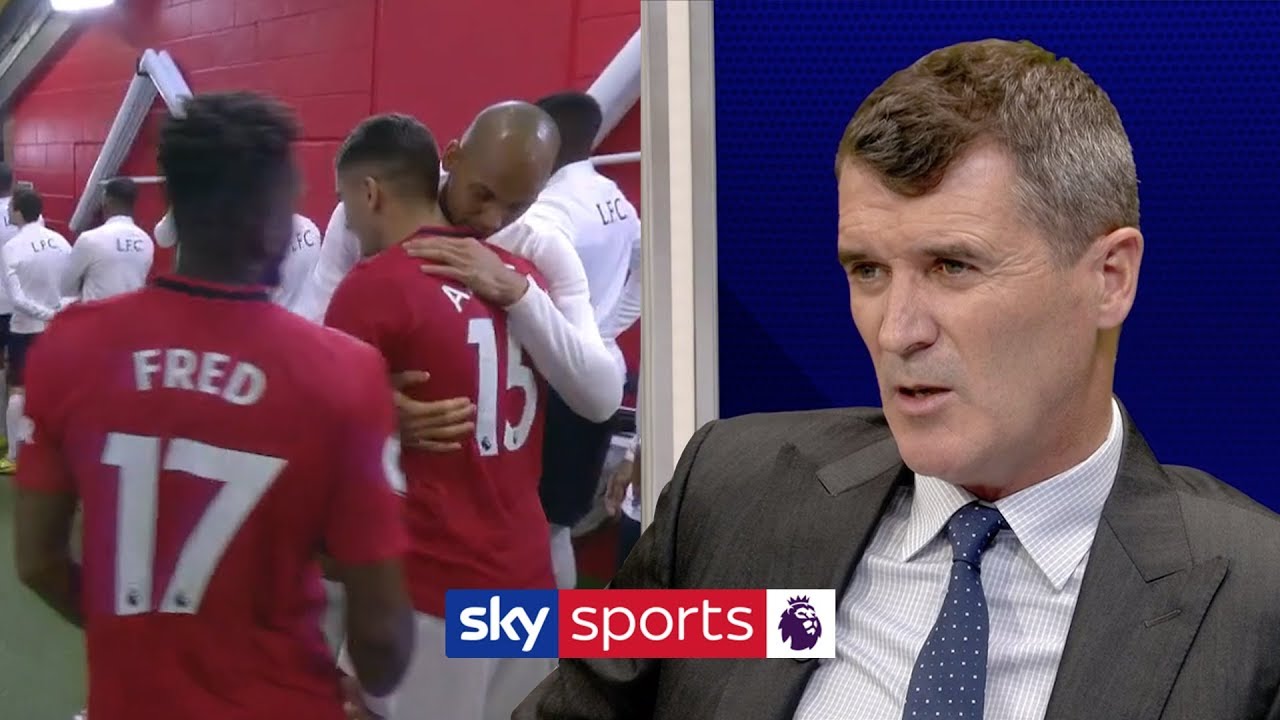 Roy Keane không hài lòng với hành động của 2 hậu bối - Ảnh: Sky Sports MU vs Liverpool, kết quả MU vs Liverpool, Ngoại hạng Anh, cựu sao MU, huyền thoại MU, Premier League