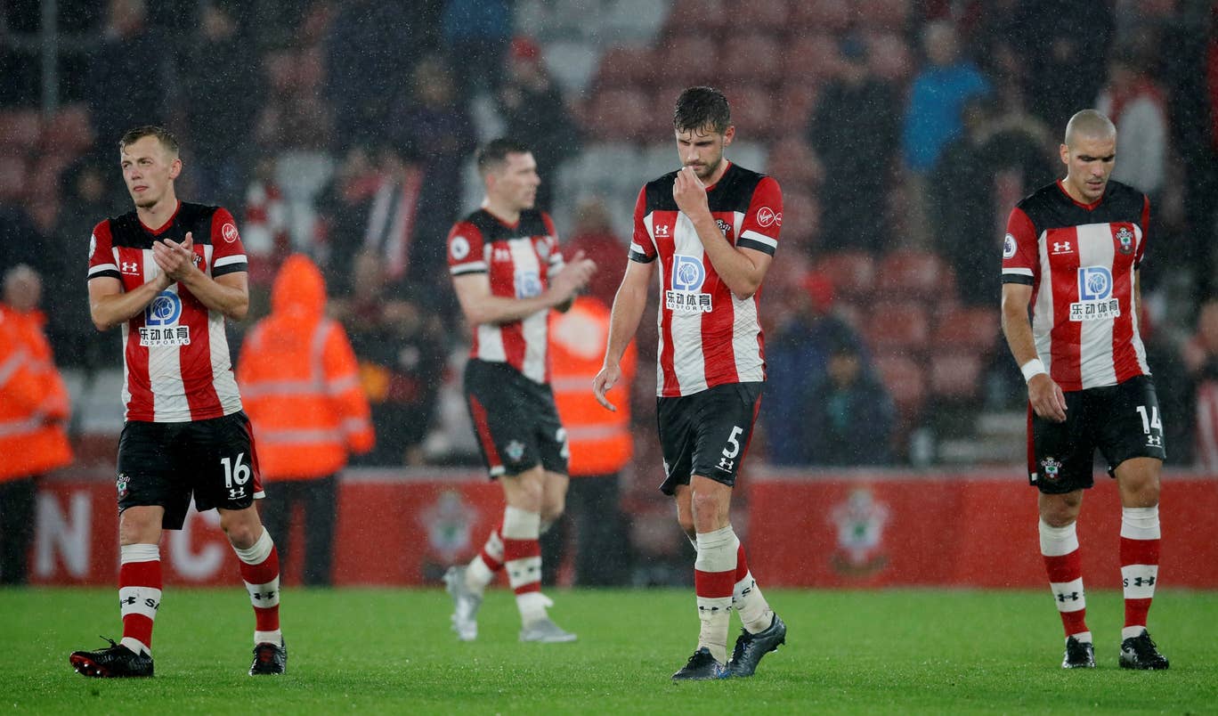 Toàn đội Southampton tự phạt mình sau thất bại tủi hổ - Ảnh: Getty Images Southampton vs Leicester, kết quả Southampton 0-9 Leicester, Leicester thắng 9-0, Leicester, Ngoại hạng Anh