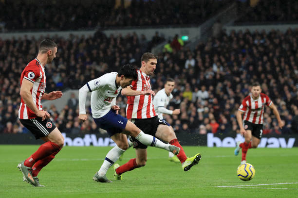 Son tiếp tục sắm vai người hùng của Tottenham - Ảnh: Getty Kết quả Tottenham vs Sheffield, Tottenham vs Sheffield, kết quả Ngoại hạng Anh, Tottenham, Premier League