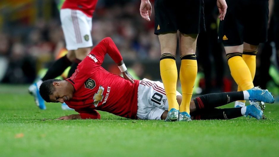 Rashford sẵn sàng tiêm thuốc để ra sân cuối tuần này - Ảnh: Squawka Liverpool vs MU, trực tiếp Liverpool vs MU, Rashford, Rashford chấn thương, kết quả MU vs Liverpool