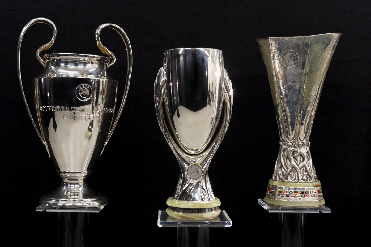 Sẽ có thêm 1 chiếc cúp châu Âu nữa vào mùa giải tới - Ảnh: UEFA UEFA Champions League, UEFA Europa League, UEFA Europa Conference League