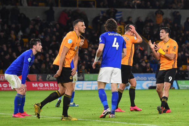 Wolves không thể tận dụng được lợi thế hơn người - Ảnh: Getty Kết quả Wolves vs Leicester, Wolves vs Leicester, kết quả Ngoại hạng Anh