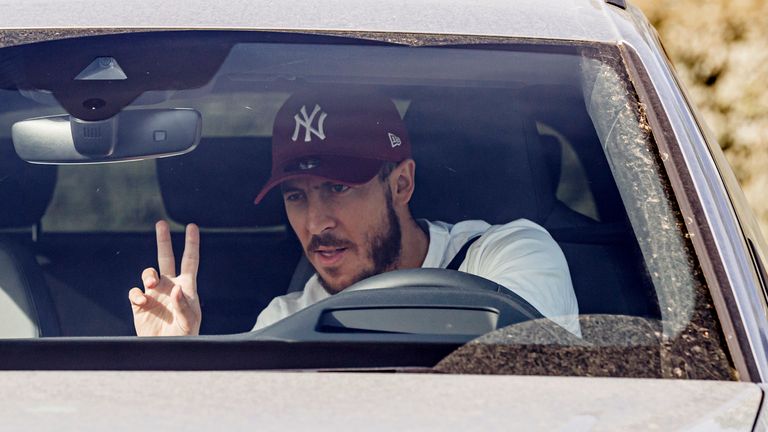 Hazard trở lại trong buổi tập của Real Madrid - Ảnh: Sky Sports La Liga, Covid-19, Bundesliga, Hazard, Asensio