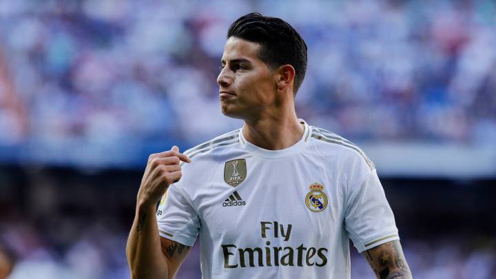 James Rodriguez sẽ rời Real hè này - Ảnh: Internet Tin chuyển nhượng, chuyển nhượng Real, chuyển nhượng bóng đá, Bale, James Rodriguez, Jovic