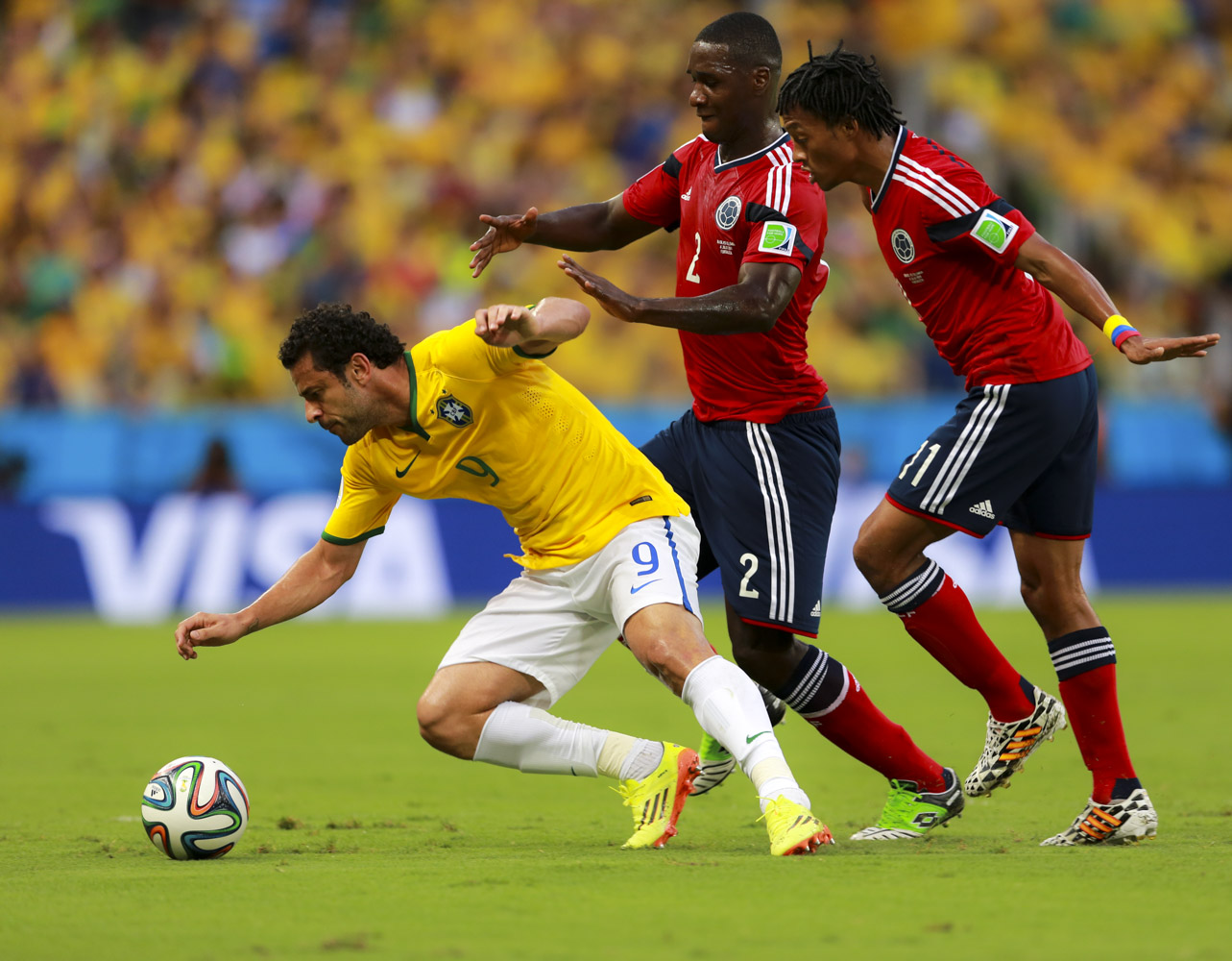 Fred thi đấu không thành công tại World Cup 2014 - Ảnh: Internet Fred, sao Brazil, đội tuyển Brazil, World Cup, Fluminese
