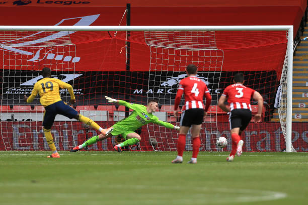 Pepe mở tỉ số cho Arsenal - Ảnh: Getty Kết quả Sheffield vs Arsenal, kết quả cúp FA, Sheffield, Arsenal, cúp FA