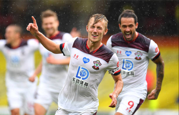 Ward-Prowse ấn định tỉ số 3-1 cho Southampton - Ảnh: Getty Kết quả Watford vs Southampton, Watford, Southampton, kết quả Ngoại hạng Anh