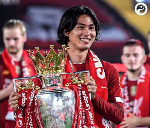 Minamino đi vào lịch sử Liverpool với chức vô địch Ngoại hạng Anh - Ảnh: Internet Liverpool, ngoại hạng anh, minamino, premier league, ĐTVN, người quen ĐT Việt Nam