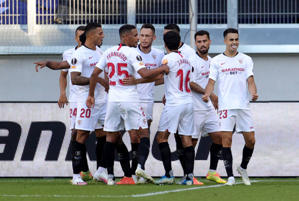 Sevilla hiên ngang tiến vào tứ kết - Ảnh: Getty Kết quả Sevilla vs AS Roma, Sevilla vs AS Roma, Europa League