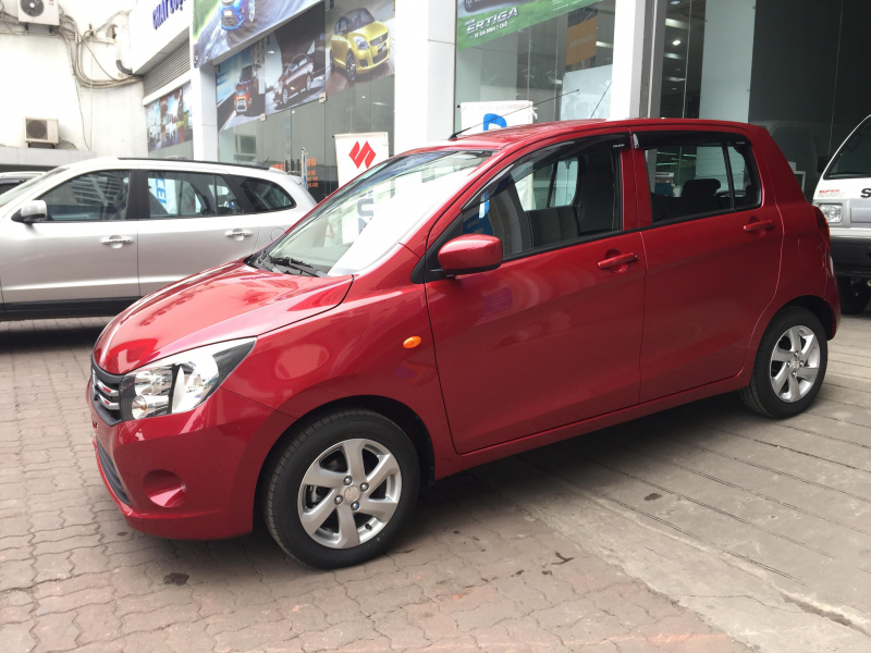 Mẫu xe nhỏ Celerio đã có mặt tại đại lý ô tô Suzuki ở Hà Nội Mẫu xe nhỏ Celerio đã có mặt tại đại lý ô tô Suzuki ở Hà Nội