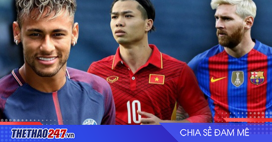 Thể hình của Công Phượng như thế nào nếu so sánh với Lionel Messi?