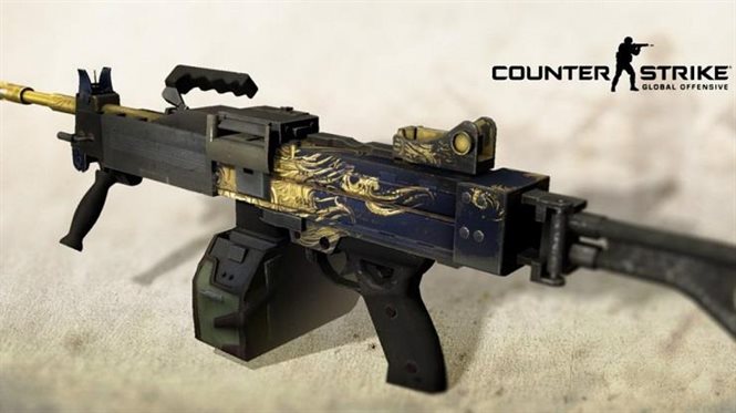 Hình ảnh về súng Negev trong CSGO